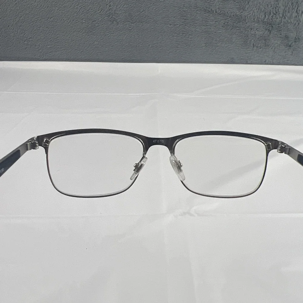 Ray-Ban Kids Eyeglasses Frames RB1528 3542 Shiny Black Square Full Rim 47-15-130